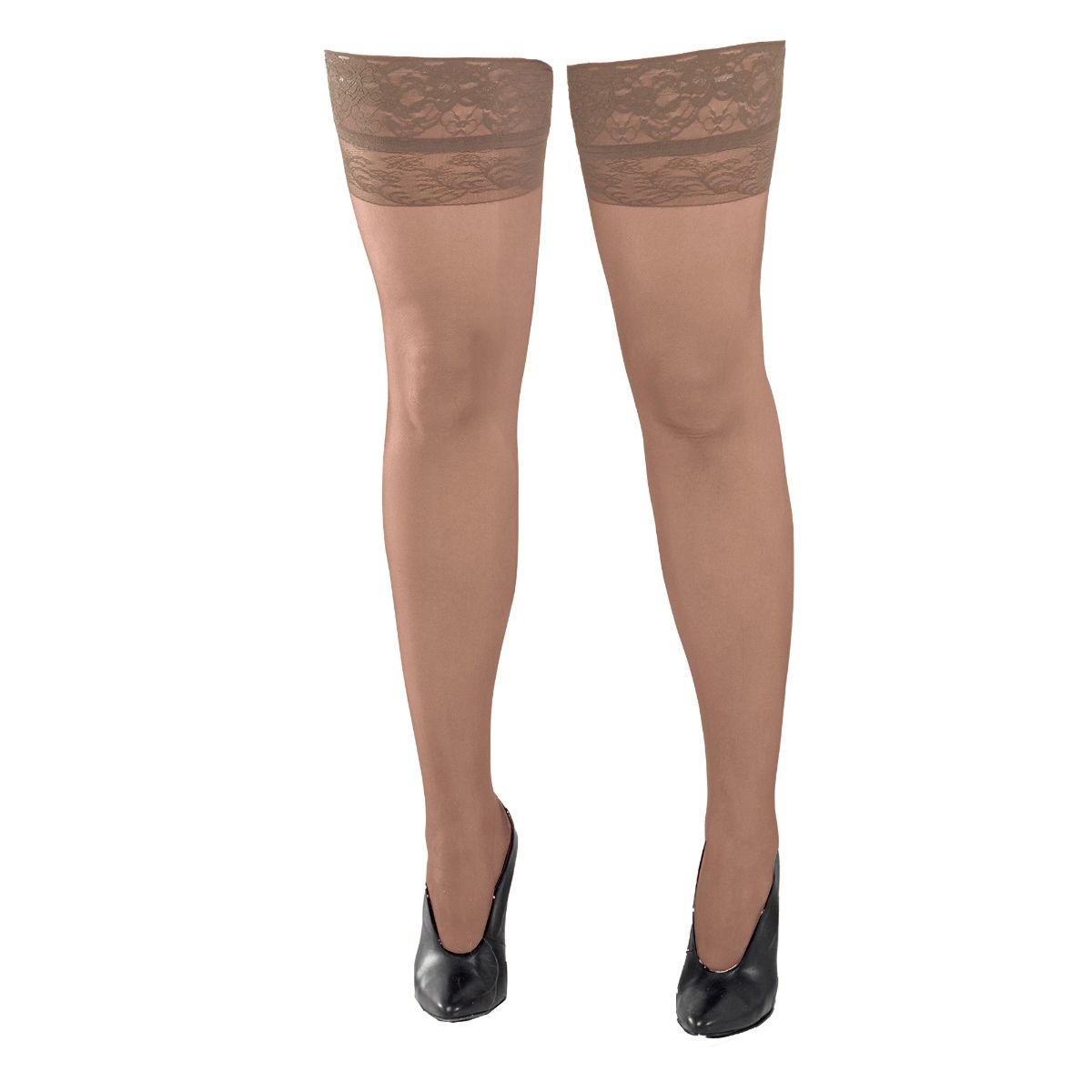 Margherita Autoreggente - Curvy Lace Top Thigh Highs