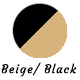 Beige Leg/ Black Lace Top