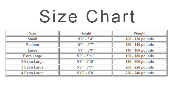 StockinGirl: Stockings, Thigh Highs & Lingerie: Size Chart