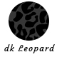 Black Garter Belt with Black Leopard Print